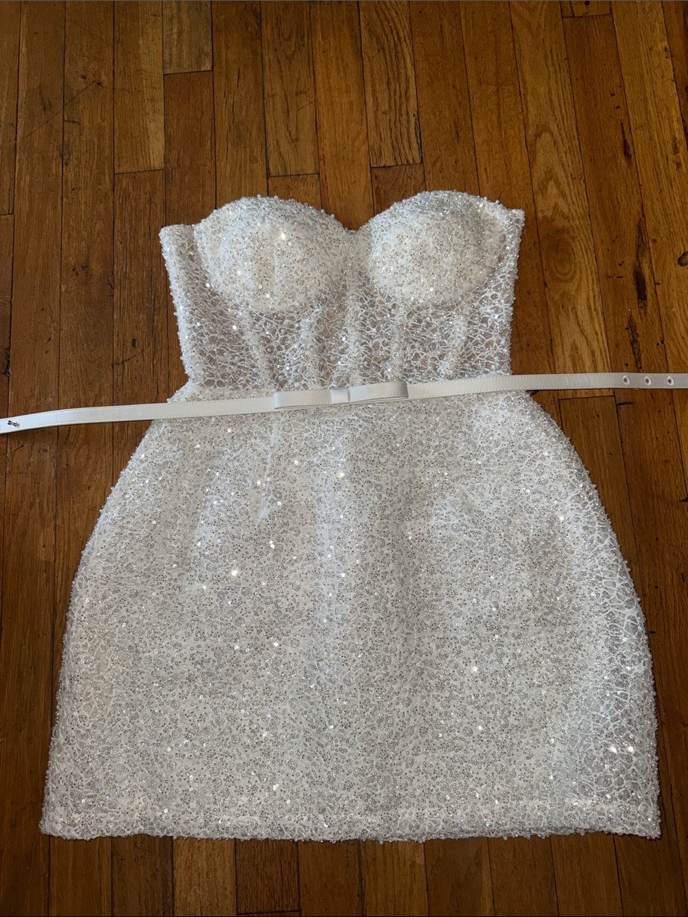 NADINE MERABI Alice white dress - Picture 2 of 9
